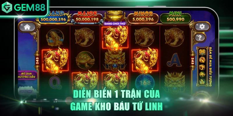 Kho Báu Tứ Linh GEM88 Mở Jackpot Giá Trị 1 Tỷ Siêu Khủng