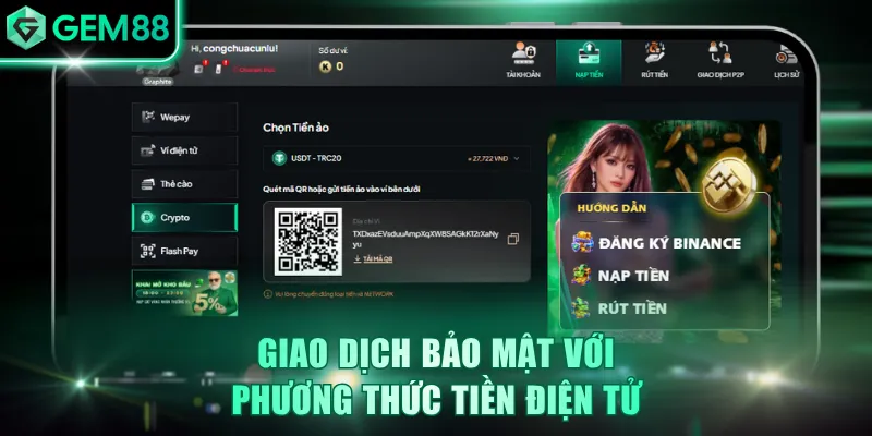 Nạp Tiền GEM88 - Hướng Dẫn 5 Cách Thức Giao Dịch An Toàn