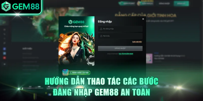 Đăng Nhập GEM88 | Trải Nghiệm Sân Chơi 4.0, Bảo Mật 100%