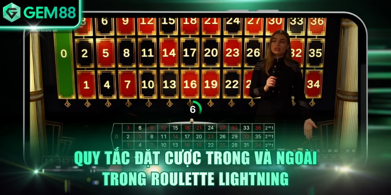 Luật Chơi Roulette Lightning GEM88 Cược 1 Ăn 499 Cực Đã