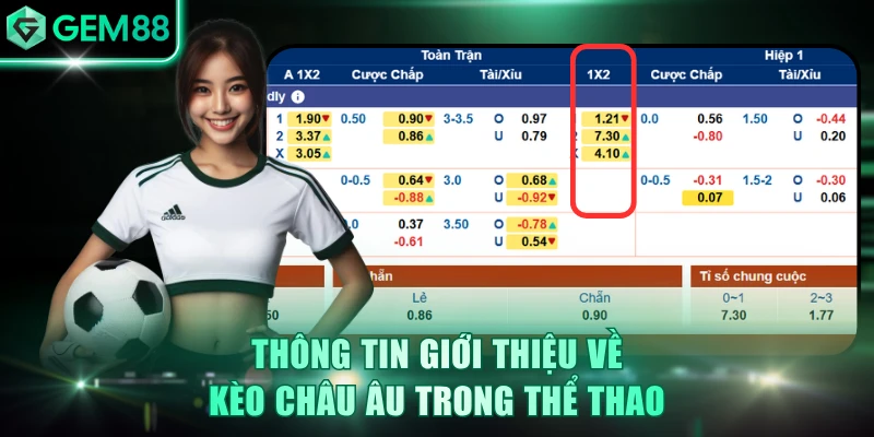 Khái Niệm Kèo Châu Âu Và Hướng Dẫn Cách Tính Tiền Thắng