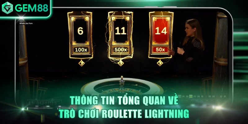 Luật Chơi Roulette Lightning GEM88 Cược 1 Ăn 499 Cực Đã