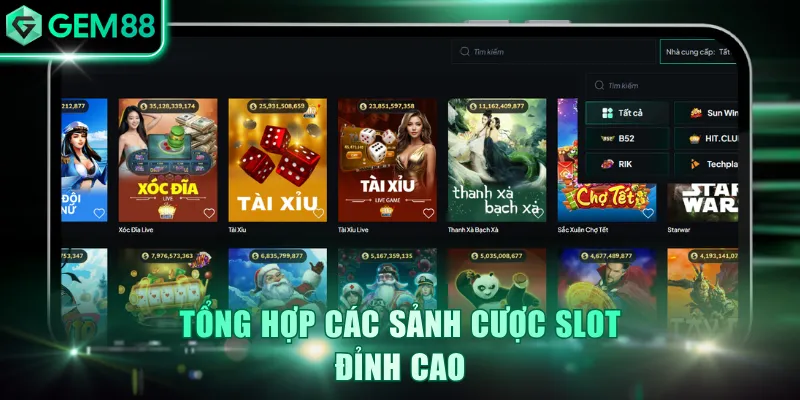 Nổ Hũ GEM88 - Trải Nghiệm Nhanh, Săn Jackpot Cực Lớn